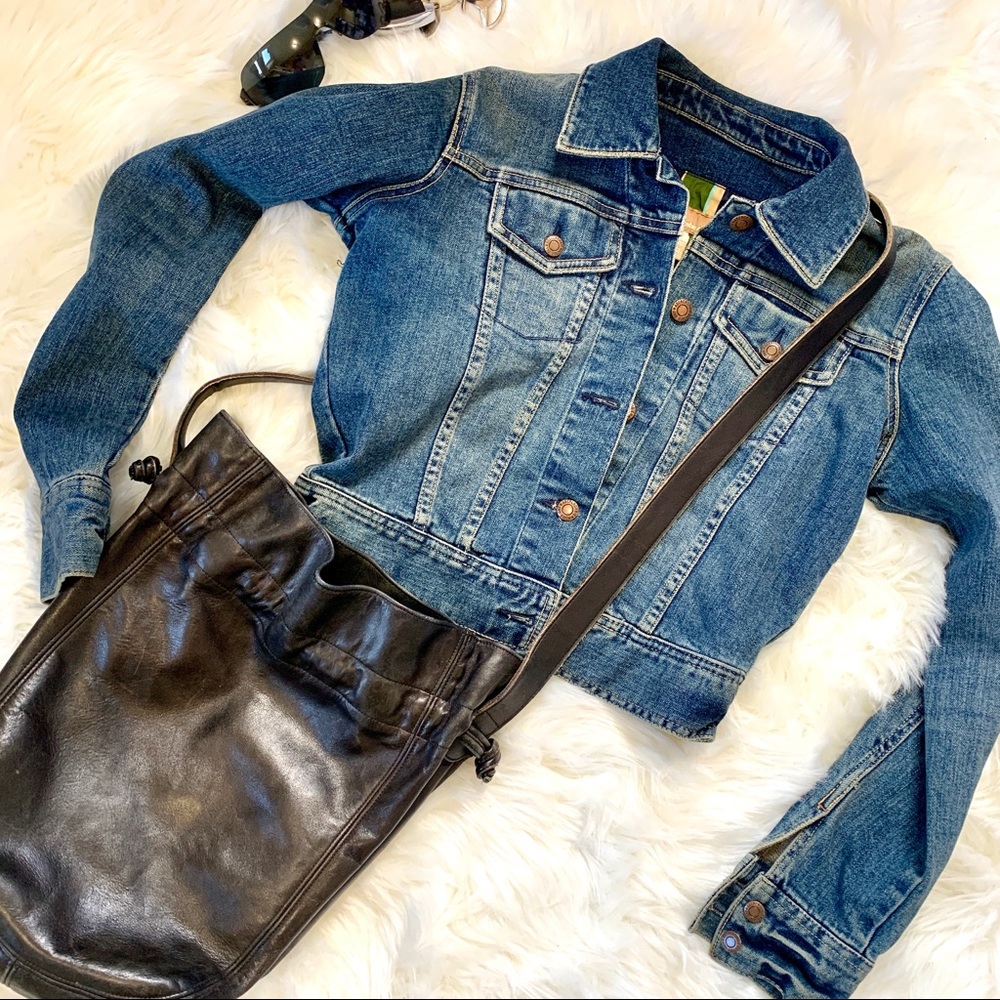 Coach Vintage Bucket Bag Crossbody Black Medium